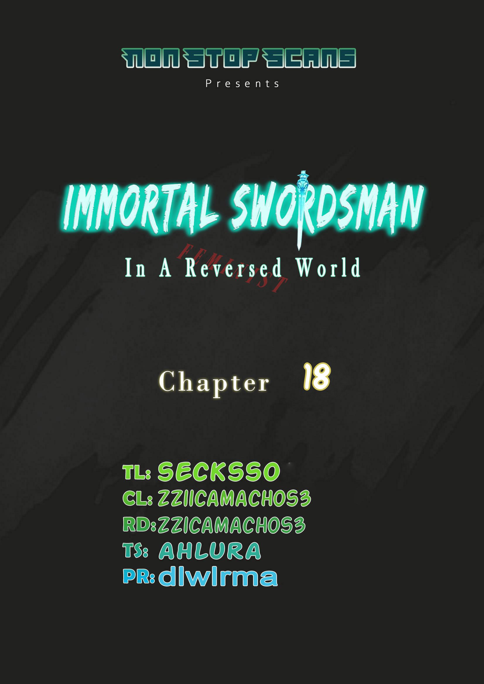 Immortal Swordsman in The Reverse World Chapter 18 1